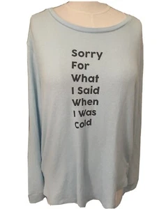 Make+Model Soft Cozy Holiday Present Pajamas PJ Top Large New Nordstrom - Picture 1 of 6