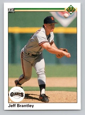 1990 Upper Deck - Jeff Brantley #358 - Image 1 of 2
