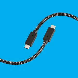 2x 1.5m Tressé Usb-C 100W 4K 10Gbps Charge Câble Synchronisation Double Type C - Photo 1 sur 1