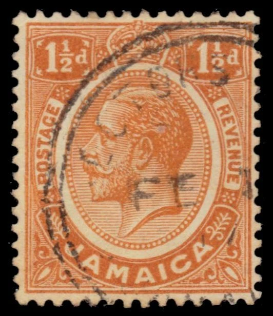 JAMAICA 62 (SG59) - Rey Jorge V "1916 Marrón Naranja" (pf71540) Foto 1 de 1