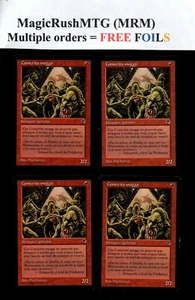 *MRM* FR/VF 4x Conscrits Moggs - Mogg Conscripts MTG TMP - Picture 1 of 1