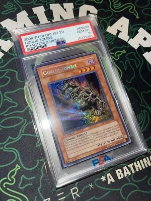 PSA 10 YuGiOh Goblin Zombie PTDN-EN098 Secret Rare 1st Edition Low POP - Image 1 of 4