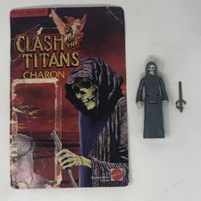 Clash of the Titans Charon with Sword Vintage loose Mattel 1980 W/ Cardback