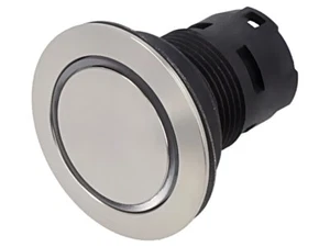 RRJVATLR Schalter: Druck 22mm silber ja IP65 flach Pos: 2 Ø22,3 mm SCHLEGEL - Picture 1 of 1