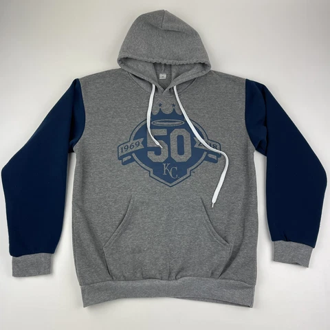 Kansas City Royals 50th Anniversary Hoodie 2018 SGA KC sweatshirt Medium Cover