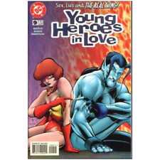 Young Heroes in Love #9 in Near Mint minus condition. DC comics [z~