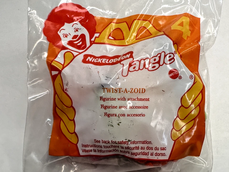 McDonald's Happy Meal Nickelodeon Tangle #4 1997 - sellado Foto 1 de 2