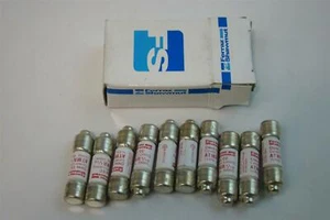 (10) Ferraz Shawmut Fuses 1/10A 600V Amptrap ATMR1/10 - Picture 1 of 5