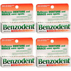 4 Pack Benzodent Denture Ointment - 0.25 Oz Each