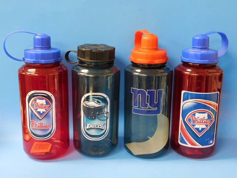 Sports Team 1000ml Shatter Proof Plastic Water Bottle Cover