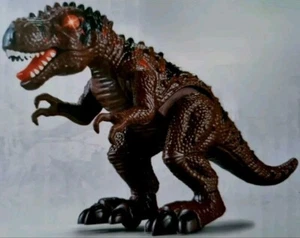 Electric Childrens Toy Walking Dinosaur T-Rex Figure Toy Led Lights & Sounds - Picture 1 of 2