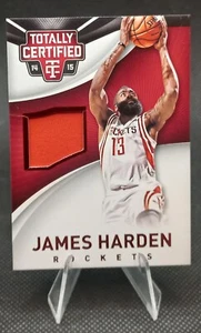 Camisetas Panini 2014-15 totalmente certificadas rojas #38 - James Harden/249 usadas en juegos - Imagen 1 de 2