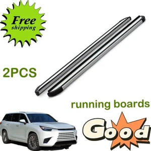 2PCS Running Boards Side Step Nerf Bars Fits for Lexus TX TX350 TX500h 2024 - Picture 1 of 9
