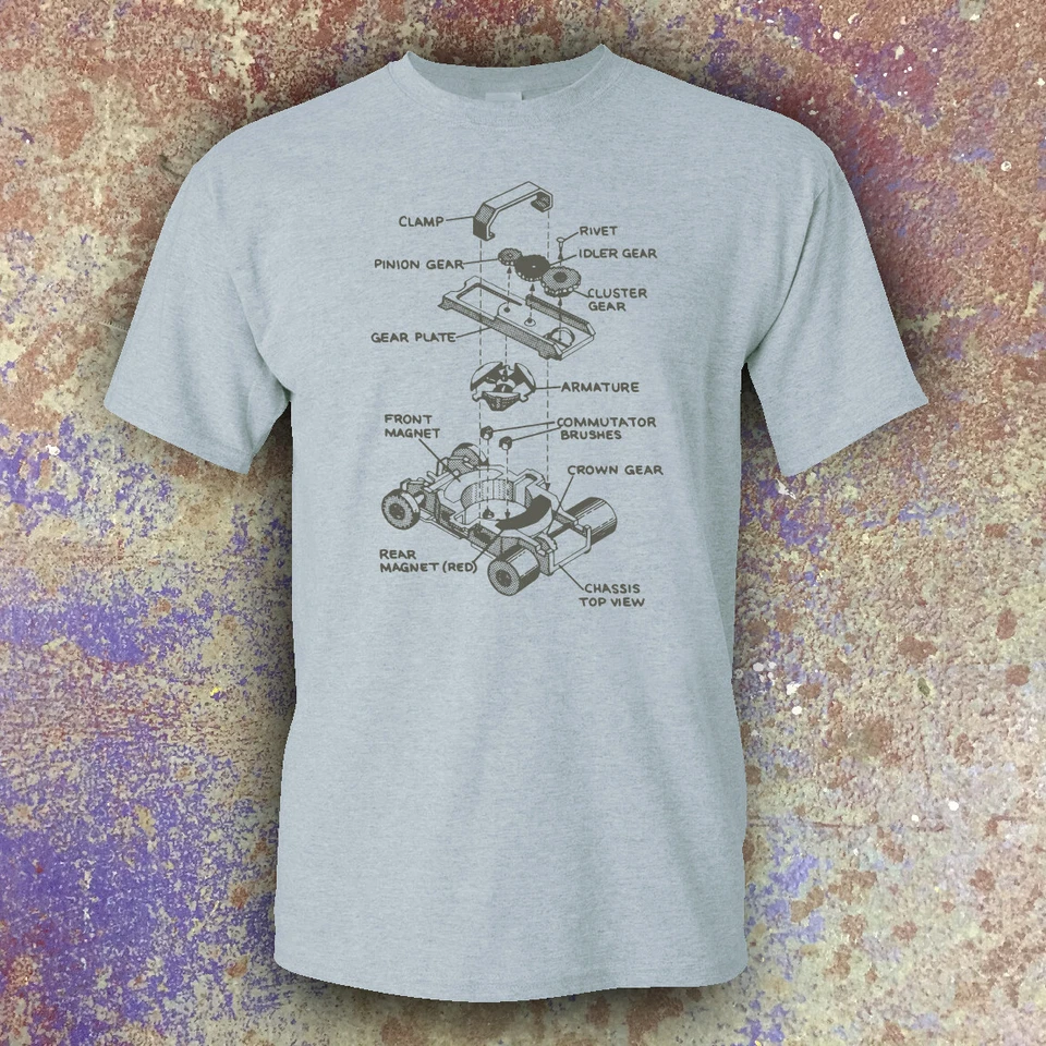 Genial - Motor Coche Ranura - Vista Explosionada - Aurora/AFX-Tee - Envío Gratis Foto 1 de 2