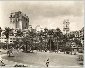 MARTINELLI Bldg CUBIERTA EN LA AZOTEA con SIGNOS PUBLICITARIOS Sao Paulo Brasil 1942 Foto de Prensa - Imagen 1 de 2