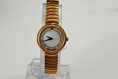 Relógio Movado Feminino Myla RG IP SS MOP Mostrador Diamante 0607046 $2115 - Imagem 1 de 4