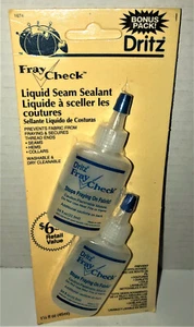 Sellante de costura líquida DREZ FRAY CHECK paquete de 2 botellas de plástico de 3/4 onzas - Imagen 1 de 3