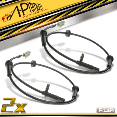 Sensor de velocidad de rueda delantero A-Premium 2x ABS para Nissan Rogue 2008-14 X-Trail 04-12 Foto 1 de 4