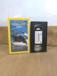 Killer Whales: Wolves of the Sea - National Geographic Documentary VHS Video EX. - Imagen 1 de 6
