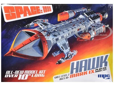 SKILL 2 MODEL KIT HAWK MARK IX SPACECRAFT "SPACE: 1999" 1/72 BY MPC MPC881M - Image 1 of 4