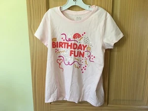 NWT Gymboree Birthday Fun Tee Shirt Top Girls Pink 3T,3,5/6,7/8,10/12 - Picture 1 of 1