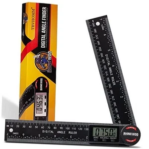 Digital Angle Finder Protractor, Angle Finder Ruler with 7inch/200mm, Angle - Picture 1 of 7