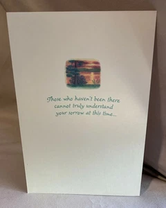 Sympathy Greeting Card w/Envelope NEW - Picture 1 of 2