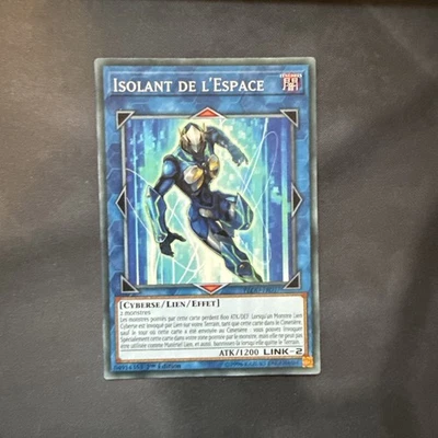 French Yugioh Space Insulator FLOD-FR037 Common 1st Edition Nm - Image 1 of 2
