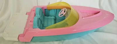 Barbie por Mattel BOTE DE VELOCIDAD BOTE DE ESQUÍ con flotadores plegables para terraza, coleccionable 2020 Foto 1 de 4