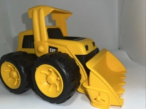 Caterpillar Yellow Plastic Loader / Bulldozer 8" - Picture 1 of 6