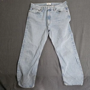 Agolde Size 30 Light Wash Relaxed High-rise 100% Organic Cotton Women's Jeans - Picture 1 of 12