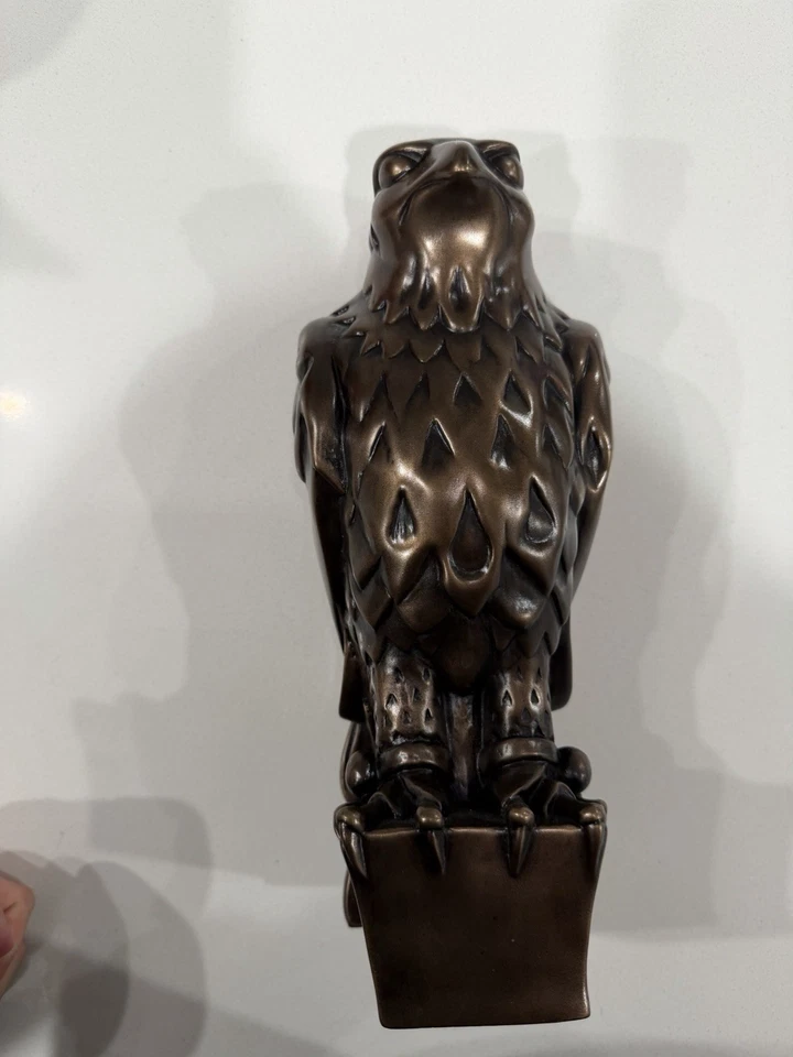 Falcão Maltês - Réplica de estátua de bronze - Tela precisa - Imagem 1 de 4