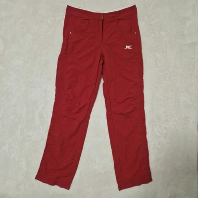 Helly Hansen Pants Womens Small 29x30 Red Outdoor Softshell Nylon Embroidered - Image 1 of 4
