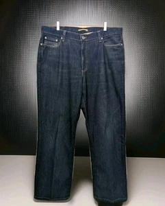 L.L. Jeans uomo Bean taglio naturale taglia 38x30 blu denim gamba dritta 100% cotone - Foto 1 di 10