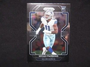 2021 Chronicles PRIZM BLACK - Micah Parsons - ROOKIE RC - Dallas Cowboys #PB-19 - Picture 1 of 2