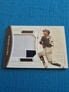 2020 Trent Grisham National Treasures Rookie Colossal Patch RC 💥18/25💥 RCM-TR  - Bild 1 von 4