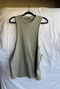 Gymshark Canotta Uomo Senza Maniche Verde Taglia Media - Foto 1 di 4