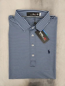 Polo da golf RLX Ralph Lauren Performance Newport Navy da uomo taglia XL - Foto 1 di 12