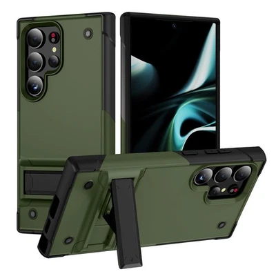 For Samsung S25 Ultra Edge S24 S23 S22 S21 A73 A54 5G Bracket Cover Phone Case - Image 1 of 4