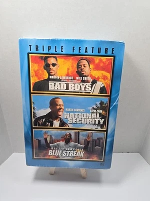 MARTIN LAWRENCE Triple Feature DVD Factory Sealed Will Smith Zahn Bad Boys  - Image 1 of 4