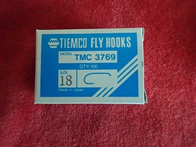 Lote de ganchos para atar moscas TIEMCO de 3-100 unidades #18s. TMC 3769, TMC 2457, TMC 2487 Foto 1 de 3