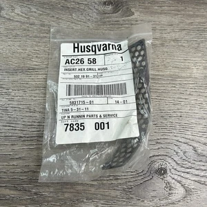 Inserto griglia Husqvarna 522199131 originale OEM nos - Foto 1 di 3