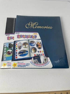 2 Scrapbooking Postbound Albums - Image 1 of 4