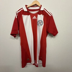 Vintage paraguay Adidas soccer jersey 2010 MLS football South America - Picture 1 of 12