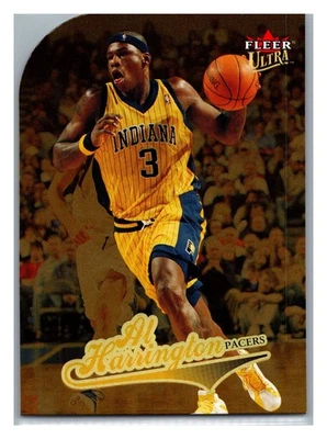 2004-05 Fleer Ultra Al Harrington #4 Medallón de Oro Indiana Pacers NBA Foto 1 de 2
