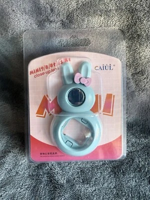 New Mini 8 Mini9/8/ 7s KT Close-up lens with selfie mirror cute bunny shaped bow - Image 1 of 2