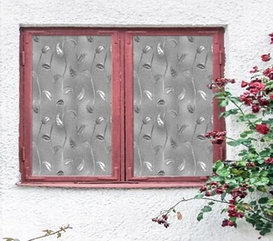 3D Transparent D325 Window Film Print Sticker Cling Stained Glass UV Block Amy - Picture 1 of 11