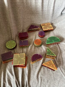 109 Teile Geometrische Verbindungsformen Bausteine Set nicht magnetische Fliesen - Bild 1 von 5