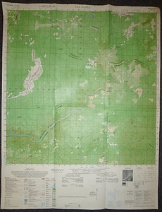 6532 iv - MACV-SOG MAP - 1966 - Gia Nghia - VC Captured - Khiem Duc, Vietnam War - Picture 1 of 13