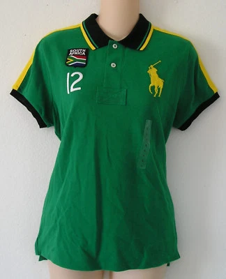 Ralph Lauren SUDÁFRICA COUNTRY POLO Jersey Vestido BIG PONY Camisa Mujer Talla XL~ Foto 1 de 4